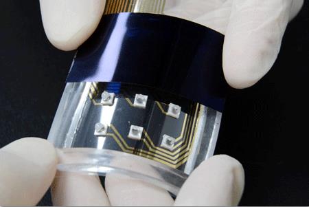 研究人员开发了由LED激活的触觉膜 有望应用与电子产品在内的许多行业